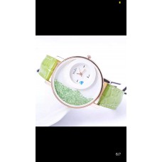 OkaeYa Mxre Watch For Girls Green Color